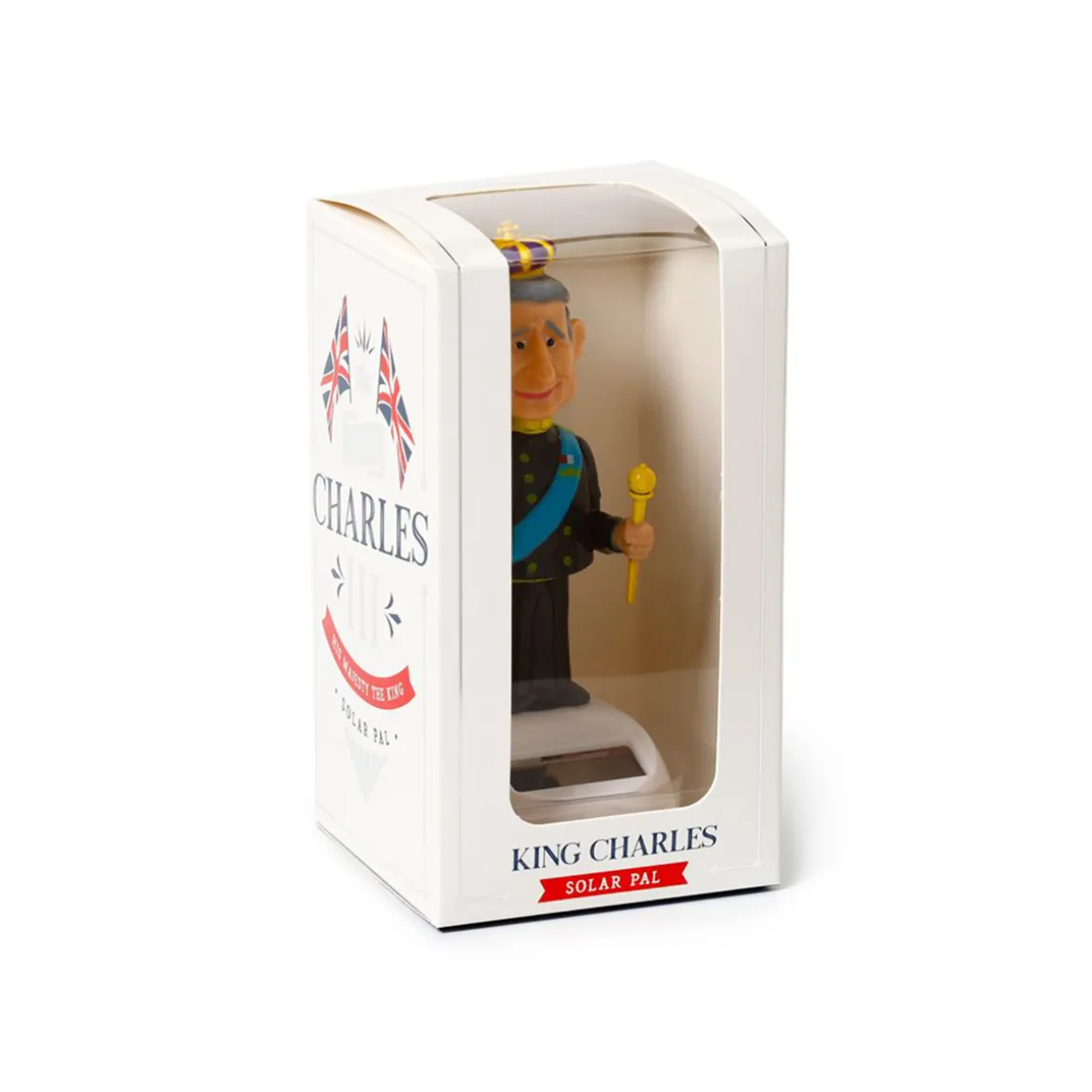 Figurine solaire - Roi Charles