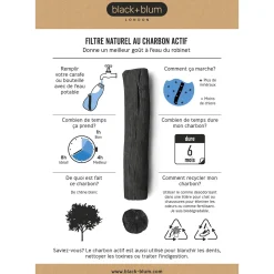 Filtre à charbon pour eau