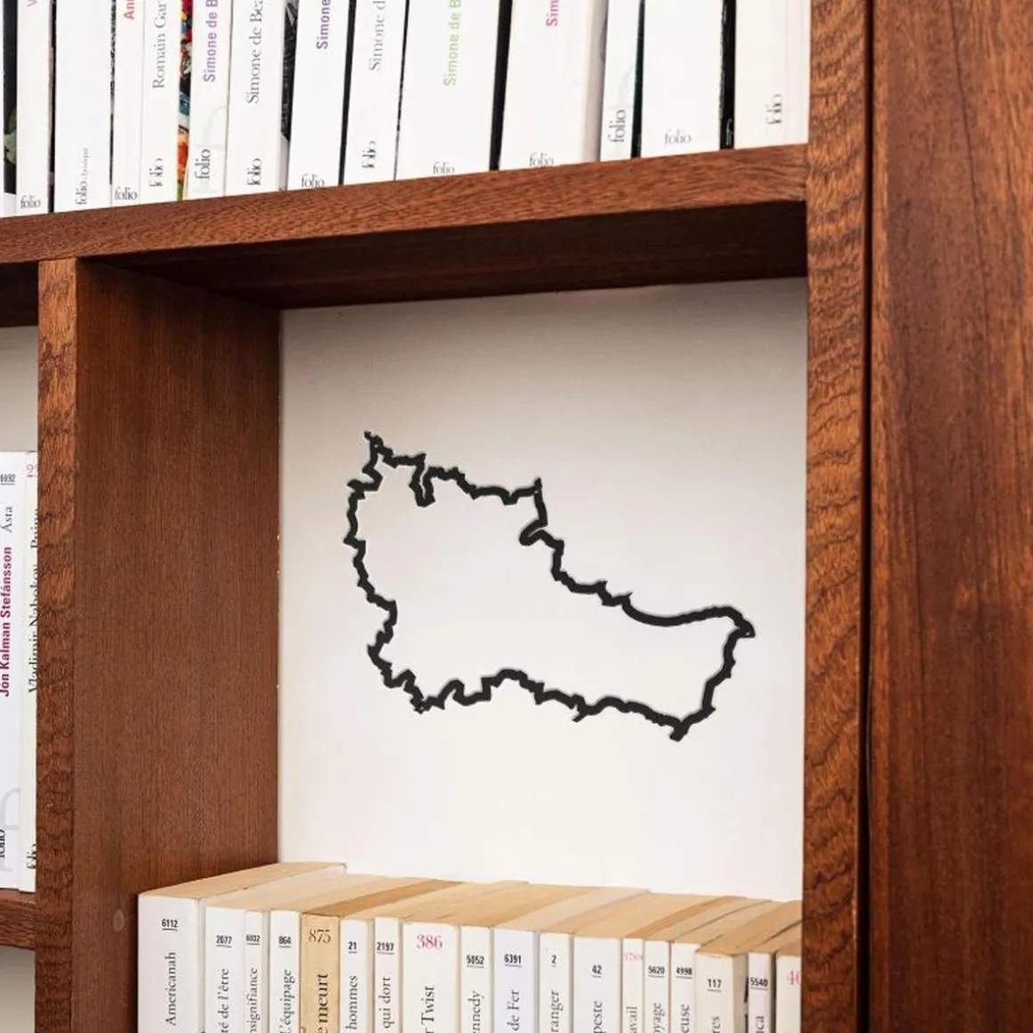 Frise décorative Belle-Île-en Mer - Noir