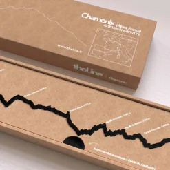 Frise décorative Chamonix - Noir - 50 cm