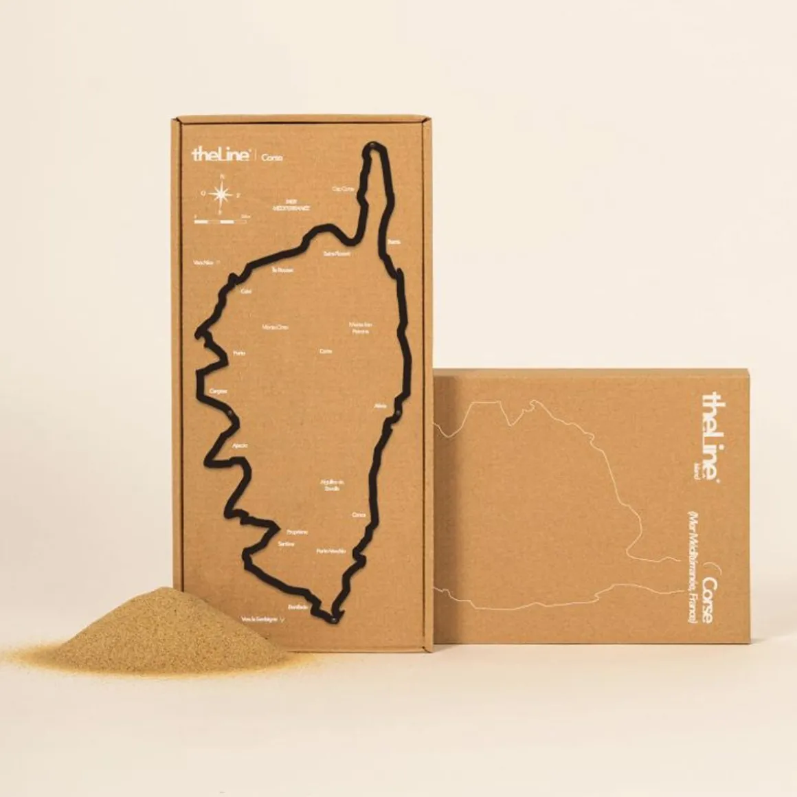 Frise décorative Corse - Noir