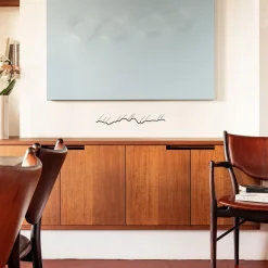 Frise décorative Courchevel - Noir - 50 cm