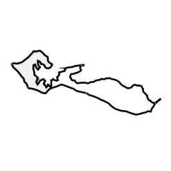 Frise décorative Île de Ré - Noir