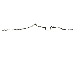 Frise décorative Marseille Noir