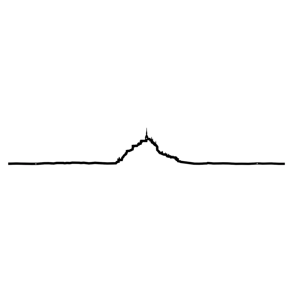 Frise décorative Mont-Saint Michel