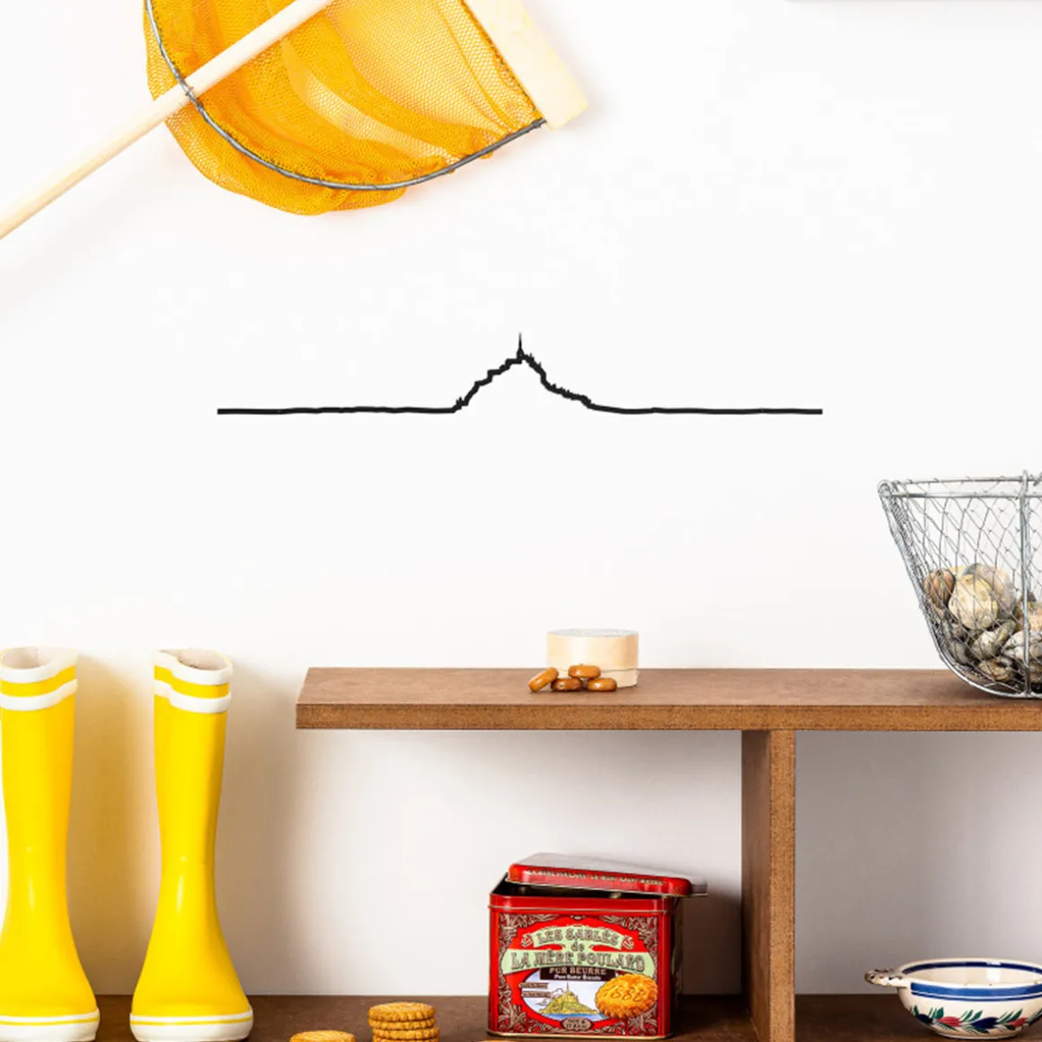 Frise décorative Mont-Saint Michel