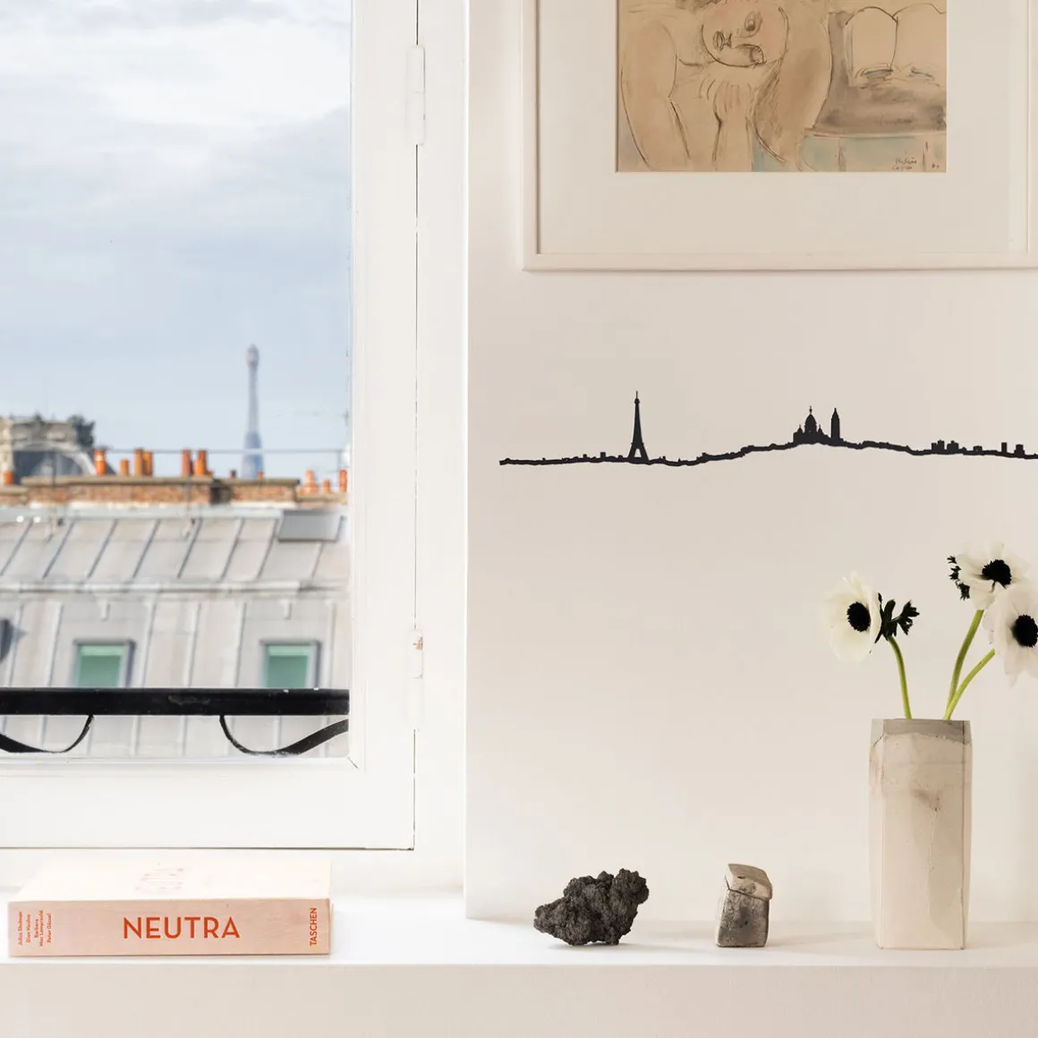 Frise décorative Paris XL - Noir