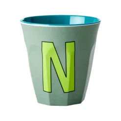 Gobelet Lettre N en mélamine