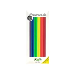 Grands Réflecteurs pour vélo - Fluo Multicolore
