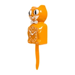 Horloge Kit-Cat - Festival Orange
