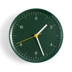Horloge murale by Jasper Morrison - Vert