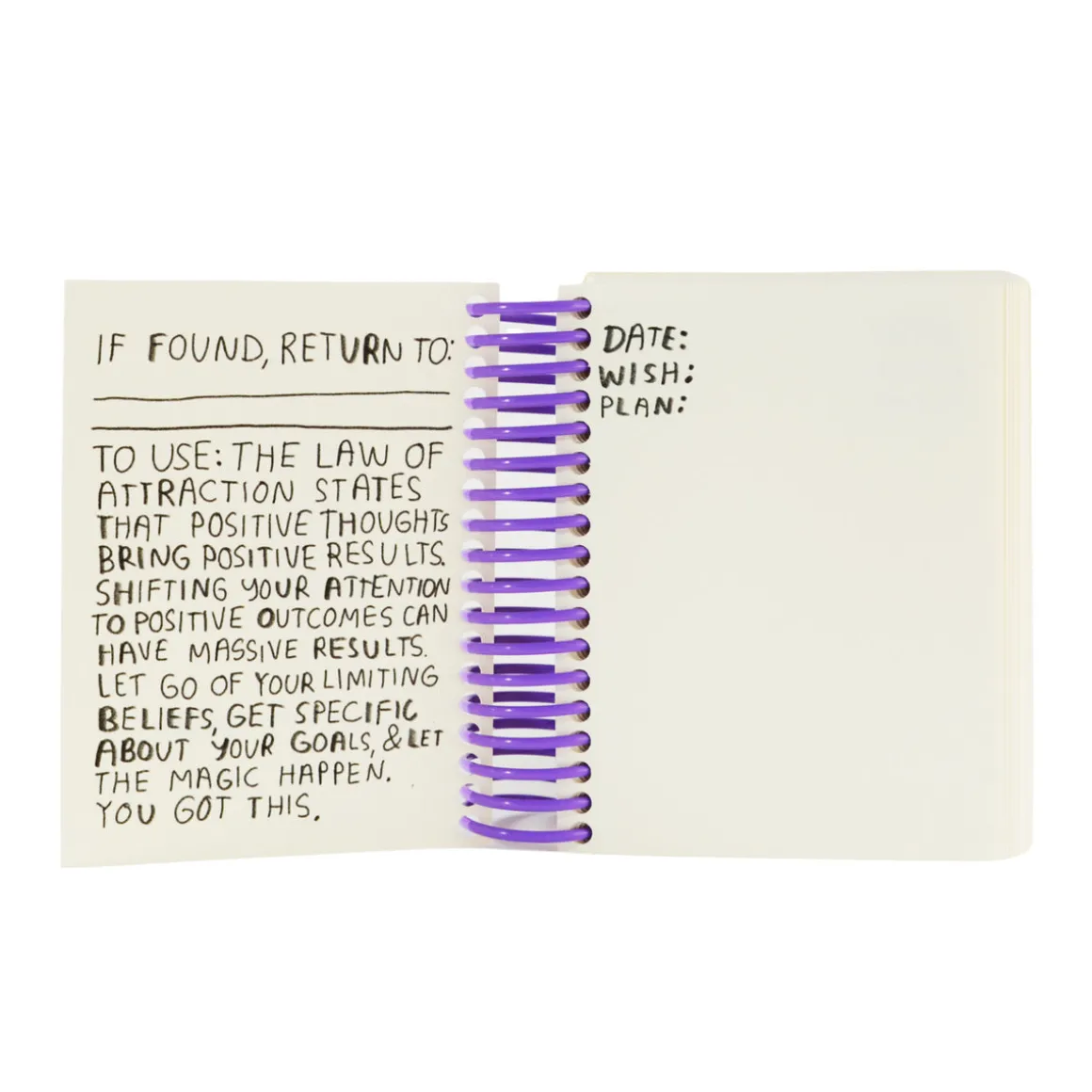 Journal Wish It Attract It Make It Real