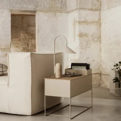 Lampe à poser Arum H 50 cm - Cachemire