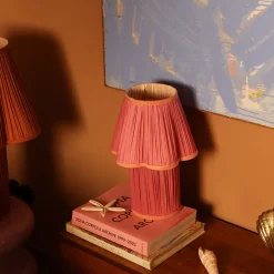 Lampe à poser Myra Silk Fuchsia