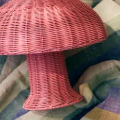 Lampe de table en Rotin - Blush