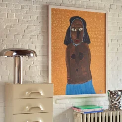 Lampe de table Mushroom - ø 39 x h 38 cm - Chrome