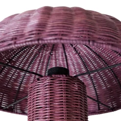 Lampe De Table Rotin - ? 34 cm x 30 cm