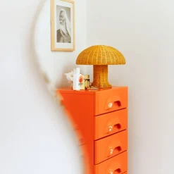 Lampe De Table Rotin - ? 34 cm x 30 cm