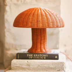 Lampe De Table Rotin - ? 34 cm x 30 cm