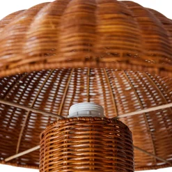 Lampe De Table Rotin - ? 34 cm x 30 cm