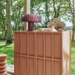 Lampe De Table Rotin - ? 34 cm x 30 cm