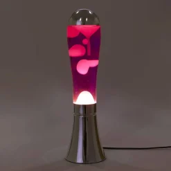 Lampe Lava Magma Argenté
