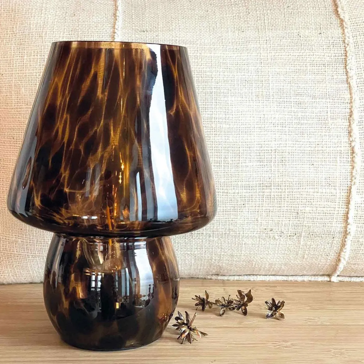 Lampe Léopard à Piles - 13.5 cm x 18 cm