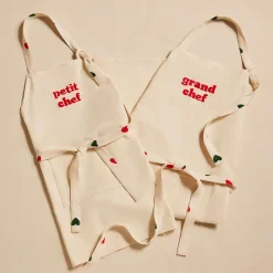 Le Tablier Petit Chef - Crème