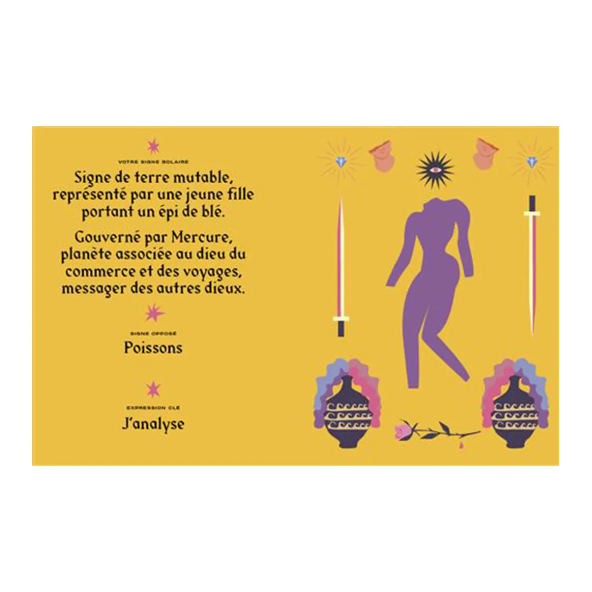 Livre Astrologie signe Vierge