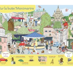 Livre éducatif Paris le Cherche et Trouve - Version Bilingue