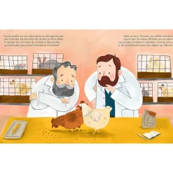 Livre Louis Pasteur Collection Petit u0026 Grand