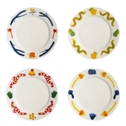 Lot de 4 assiettes Haines - L