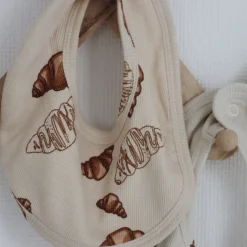 Lot de 2 Bavoirs Croissants Grands