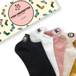 Lot de 5 Chaussettes Chiens