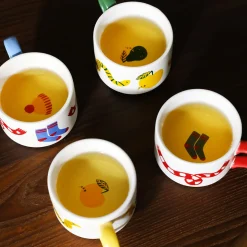 Lot de 4 mugs Haines