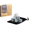 Lot de 6 pierres de refroidissement pour whisky