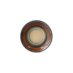 Lot de 4 Soucoupes Roasts en Céramique 70'S - 11.5 x 1.8 cm