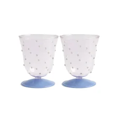 Lot de 2 verres à eau - Dot