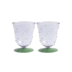 Lot de 2 verres à eau - Dot