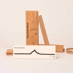 Mini frise décorative Mont-Saint-Michel - Noir - 19 cm