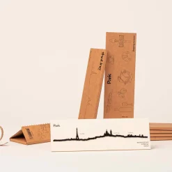 Mini frise décorative Paris - Noir - 19 cm