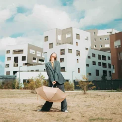 Mini Parapluie Camille Beige Crème