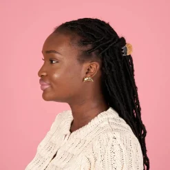 Mini Pince à Cheveux Croissant