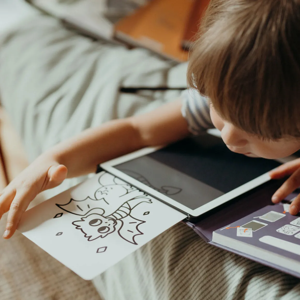 Mini Tablette à Dessin Kidydraw 30 Animaux