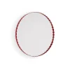 Miroir Arcs Rond - Ø 60 cm - Rouge
