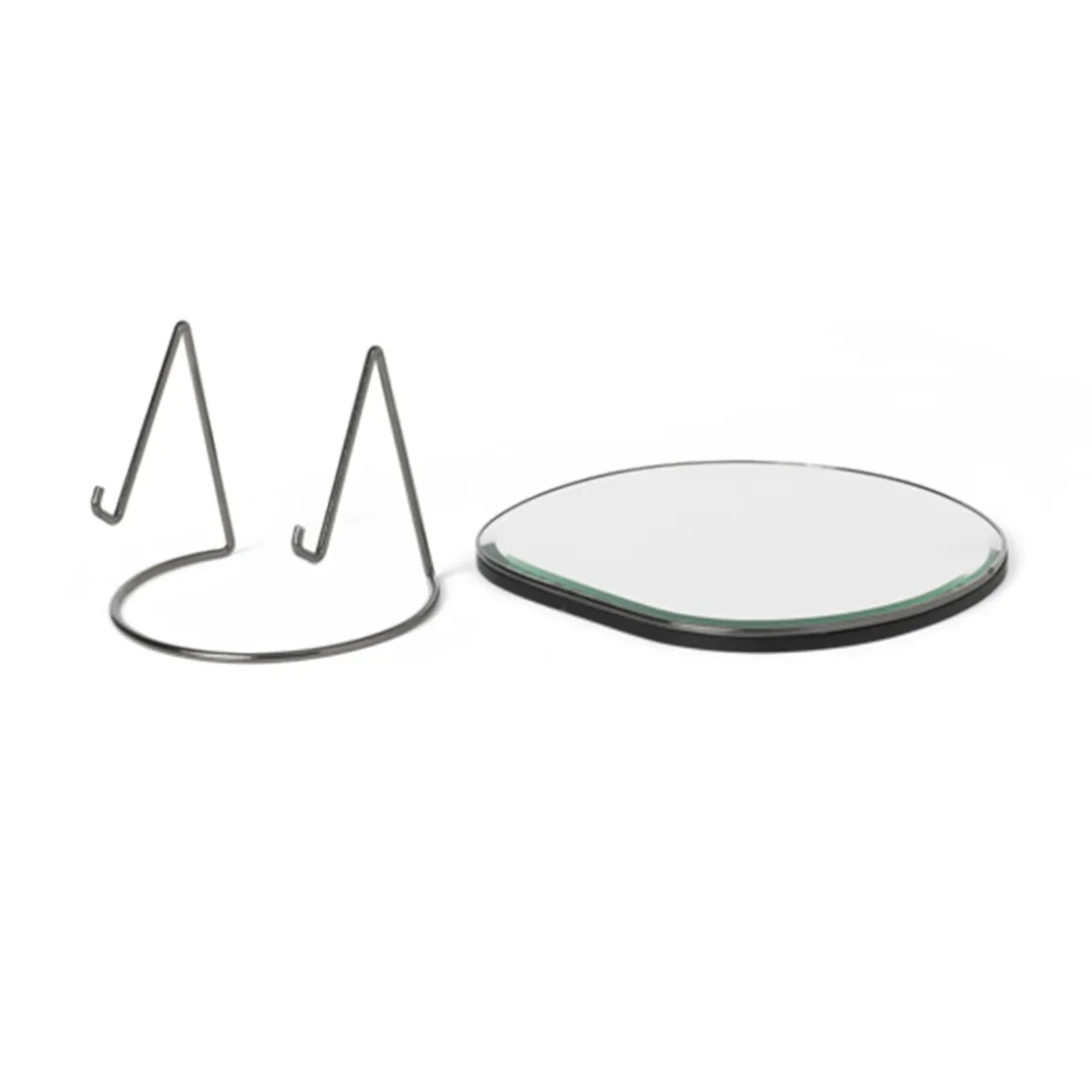 Miroir de table Pond - h 23 cm