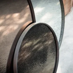 Miroir vieilli - Ø 92 cm