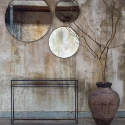 Miroir vieilli - Ø 92 cm