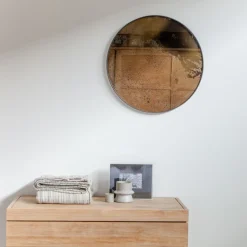 Miroir vieilli - Ø 92 cm