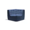 Module d'angle canapé N701 - Bleu